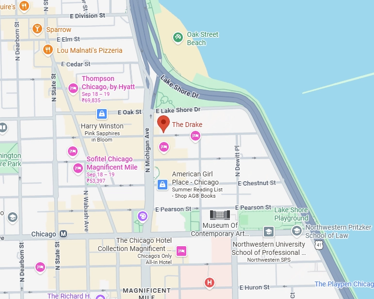 Chicago Venues Directory Map Snapshot